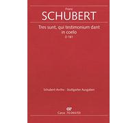 Tres sunt, qui testimonium dant in coelo - VOCAL SCORE