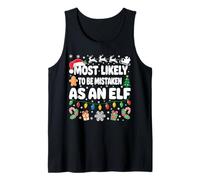 Très susceptible d'être confondu avec Une Chemise de Lutin pour Noël en Famille Débardeur