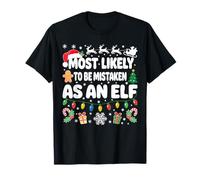 Très susceptible d'être confondu avec Une Chemise de Lutin pour Noël en Famille T-Shirt