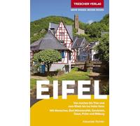Trescher Verlag – Guide de voyage Eifel – d'Aix-la-Chapelle à Trèves, du Rhin aux Hautes Fagnes