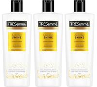 TRESemmé Lamellar Shine Après-Shampooing Illuminant, Pour Tous les Types de Cheveux, Cheveux Soyeux et Brillants, Fibre Capillaire Renforcée, Avec Technologie Lamellaire, 3x 400ml