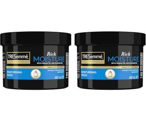 TRESemmé Rich Moisture Masque Capillaire, pour 2x plus d'hydratation instantanée* 2 x 440 ml