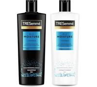 TRESemmé Rich Moisture Set Shampoo et Après-shampooing, Pour Cheveux Secs et Abîmés, Hydratation Toute la Journée, Cheveux Revitalisés et Soyeux, Avec Vitamine E, 400ml + 400ml