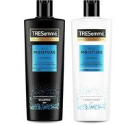 TRESemmé Rich Moisture Set Shampoo et Après-shampooing, Pour Cheveux Secs et Abîmés, Hydratation Toute la Journée, Cheveux Revitalisés et Soyeux, Avec Vitamine E, 400ml + 400ml