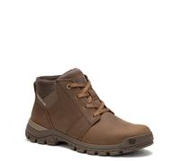 Caterpillar Chat Seuil Chukka Hommes Cuir Urban Mode Bottes Extérieur Marron