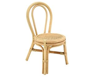 Tresice france Chaise Enfant en rotin Naturel et cannage