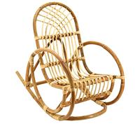 Tresice france Rocking Chair en rotin Naturel