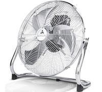 TRESKO AERSON Ventilateur de Sol 60 cm | Ventilateur sur Pied 200W | avec 3 niveaux de puissance | Débit d'air élevé | Construction robuste en métal | Inclinable à 110 degrés