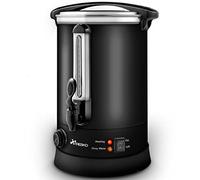 TRESKO® Distributeur de Boissons Chaudes et/ou Vin 6,8L / 1500W | Chaud Autocuiseur Minuteur en INOX | Chauffe-boissons | Appareil Chauffe d'Eau