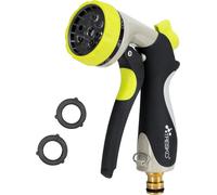 TRESKO Pistolet d'arrosage Premium 10 Fonctions | Douchette de jardin | Pistolet de pulvérisation