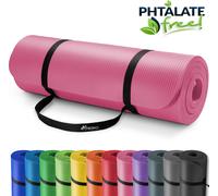 TRESKO Tapis d'exercice fitness | Rose | 185 x 60 x 1,0 cm| tapis de yoga tapis de Pilates tapis de gymnastique