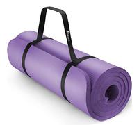 TRESKO Tapis d'exercice fitness tapis de yoga tapis de Pilates tapis de gymnastique, Dimensions 185 x 60 x 1,5 cm ou et 190 x 100 x 1,5 cm, sans Phtalates/en Mousse NBR/respecte la peau