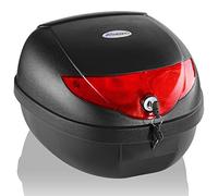 TRESKO® Top Case XL 24L coffre scooter moto quad valise top case universel de moto