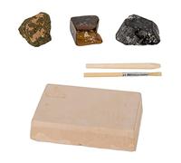 Trésor caché - Archéologie pour enfants - Pierres précieuses, minéraux, cristaux