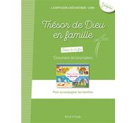 Trésor de Dieu en famille - document de l'accompagnateur des familles Document de l'accompagnateur avec 1 CD audio - La Diffusion Catéchistique-Lyon - Tardy Eds - Livre CD - Guide CD
