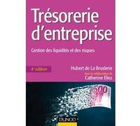 Trésorerie d'entreprise - 4e éd. - Gestion des liquidités et des risques Hubert de La Bruslerie (Auteur), Catherine Eliez (Auteur)