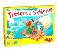 HABA - Jeu de société enfant Trésors à la dérive - Jeu d'équilibre et d'empilement - 6 ans et +