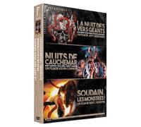 Trésors Du Fantastique Vol. 1 : La Nuit Des Vers Géants + Nuits De Cauchemar + Soudain Les Monstres - Pack