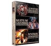 Trésors Du Fantastique Vol. 1 : La Nuit Des Vers Géants + Nuits De Cauchemar + Soudain Les Monstres - Pack