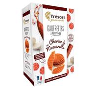 Tresors Gourmands Biscuits apéritifs gaufrettes chorizo mozzarell
