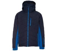 Trespass Abbotsbury Veste matelassée Coupe avec Capuche Amovible et Jupe Pare-Neige pour Homme