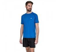 Trespass Albert Quick Dry T-Shirt à Manches Courtes pour Homme XS Bleu