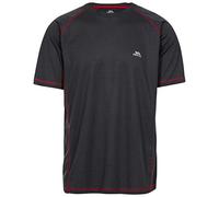 Trespass Albert Quick Dry T-Shirt Homme, Charbon, XS