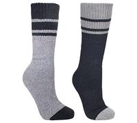 Trespass Anti-Blister Homme chaussettes Élastiqué Randonnée extérieur - gris - 38/41