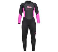 Trespass Aquaria - Combinaison Longue de plongée 5mm - Femmes (2XL) (Noir)
