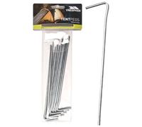 Trespass Axion Piquet de Tente Mixte Adulte, Argent, Each