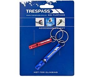 Trespass Blow X Whistle Ensemble de Porte-clés Unisexe