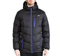 Trespass Veste rembourrée Blustery à capuche – extérieur – Noir XL Homme