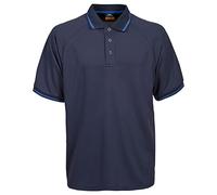Trespass Bonington Polo Homme, Bleu Foncé, FR : S (Taille Fabricant : S)