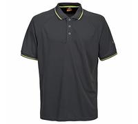 Trespass Bonington Polo Homme, Gris Foncé, FR : XS (Taille Fabricant : XS)