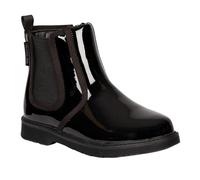 Bottines chelsea pu verni ziya noir 35