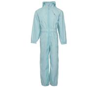 Trespass Bouton Combinaison de Pluie imperméable avec Capuche Enfants, Menthe péle, 3-4 Ans 3-4 ans