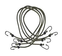 Trespass Bungee - Tendeurs (Lot de 4) (Taille Unique) (Olive)