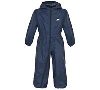 Trespass Mixte enfant Button Combinaison de pluie, Bleu Marine, 12-18 mois EU