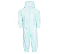 Trespass Combinaison de pluie Bouton – Imperméable à capuche, mixte enfant – Menthe pâle 12-18 mois