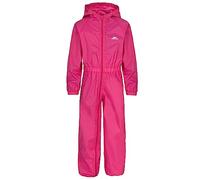 Trespass Button Rain Suit Rose 3-4 Years Filles