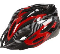Trespass Casque cycliste Crankster - Adults Cycle Safety Helmet Red X S/M