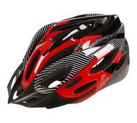 Trespass - Casque de cyclisme CRANKSTER - Adulte (S-M) (Rouge/noir) - UTTP403 Rouge/noir