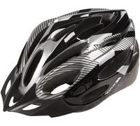 Trespass Casque de vélo Crankster - Blanc/Noir - L/XL