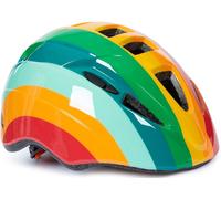 Trespass Casque de vélo pour enfants Dunt - Kids Cycle Helmet Rainbow Stripe S