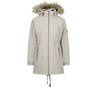 Trespass Celebrity Fleece Lined Parka Womens Oatmilk 10 (S) Female