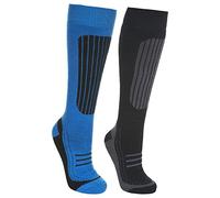 Trespass - Chaussettes de ski LANGDON - Homme (41-45 FR) (Noir/bleu)