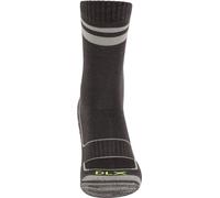 Trespass - Chaussettes "Dvander" pour homme/femme unisexe(pack de 2) TP7041 (35,5 EU - 39,5 EU) (Noir/Gris foncé)