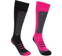 Trespass Chaussettes pour femmes Janus Ii - Female Ski Sock (2 Pair Pack) 36-39