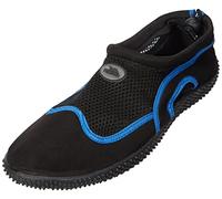 Trespass Homme Pagaie Chaussures Aquatiques, Noir, Noir, Bleu, bkb, 42 EU