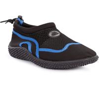 Trespass Chaussures de bain pour enfants Paddle Junior - Aqua Shoe Unisex Black/Blue 33